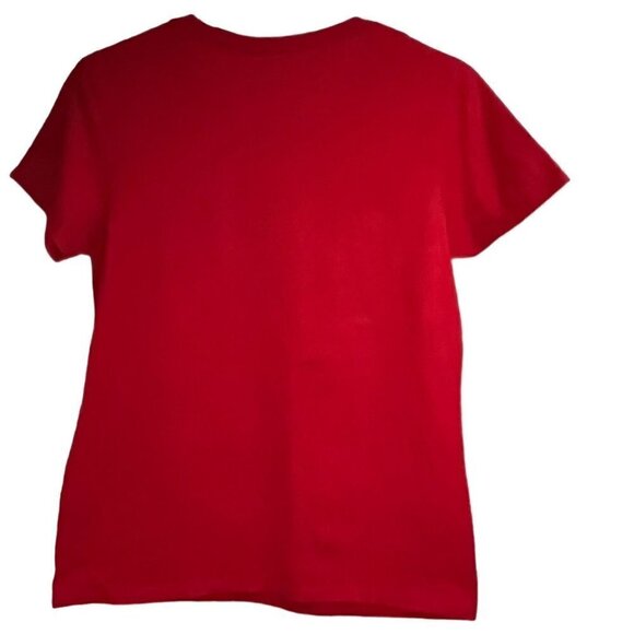 TeeFury The Inconceivables Womens Juniors Red Graphic T-Shirt 3XL Superhero New - Picture 2 of 3